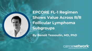 At EHA, Benoit Tessoulin, MD, PhD, shared data showing the epcoritamab/R² combination benefitted all relapsed/refractory follicular lymphoma subgroups.