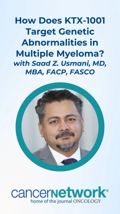 In a discussion with CancerNetwork®, Saad Z. Usmani, MD, MBA, FACP, FASCO, outlined the mechanism of action of gintemetostat (KTX-1001), a novel small molecule inhibitor under evaluation in a phase 1 trial (NCT05651932) among patients with relapsed/refractory multiple myeloma.