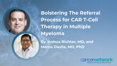 Academic clinicians have an incumbent role to improve access to novel cellular therapies, according to Marco Davila, MD, PhD.
