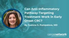 According to Yoanna S. Pumpalova, MD, both early-onset and later-onset colorectal cancers are genetically similar in terms of somatic mutations.