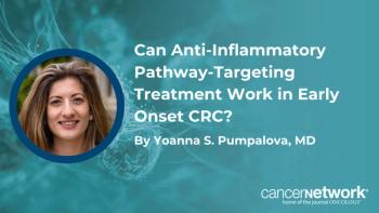 According to Yoanna S. Pumpalova, MD, both early-onset and later-onset colorectal cancers are genetically similar in terms of somatic mutations.