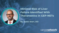 An analysis conducted by Starr and associates showed that patients with high disease burden in the liver did not experience liver failure with PRRT.
