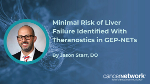 An analysis conducted by Starr and associates showed that patients with high disease burden in the liver did not experience liver failure with PRRT.