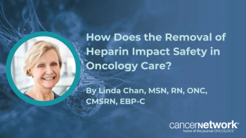 Linda Chan, MSN, RN, ONC, CMSRN, EBP-C, emphasized that patients should check with providers regarding the removal of larger heparin lines for flushes.