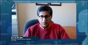 Ravi Vij, MD, MBA, suggested that 4-drug regimens may be a new standard for frontline therapy in newly diagnosed multiple myeloma, as oncologists await trial readouts from ongoing clinical trials. 