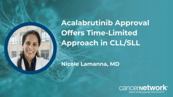 Acalabrutinib/venetoclax may offer less toxicity compared with other therapies in chronic lymphocytic leukemia, said Nicole Lamanna, MD.
