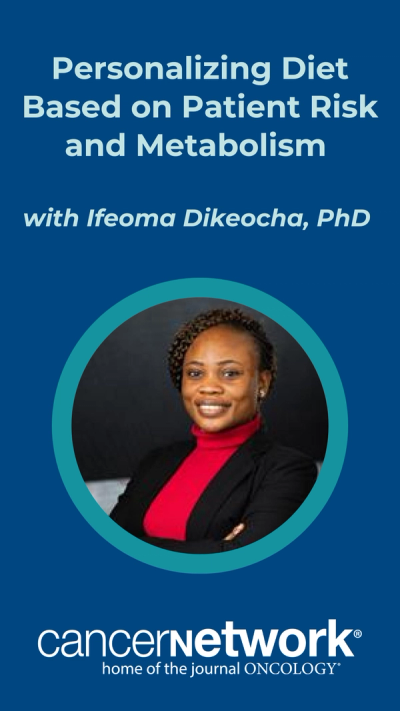 Personalizing Diet Based on Patient Risk and Metabolism