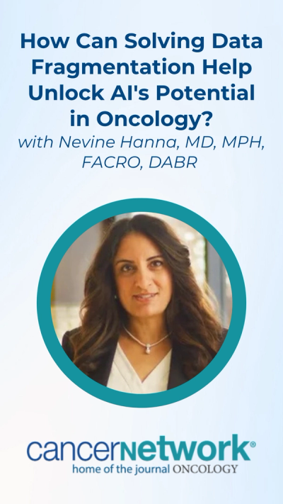 Nevine Hanna, MD, MPH, FACRO, DABR, expressed that true AI-driven progress in cancer care hinges on seamlessly integrating disjointed data streams while maintaining rigorous privacy standards.