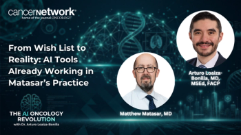 Matthew Matasar, MD, outlined his wish list for AI in oncology, and detailed AI-bolstered tools already active across his 14-hospital health system.