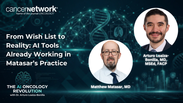 Matthew Matasar, MD, outlined his wish list for AI in oncology, and detailed AI-bolstered tools already active across his 14-hospital health system.
