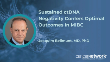 The majority of patients experiencing recurrence of their MIBC within 6 months of study start had high concentrations of ctDNA at baseline.