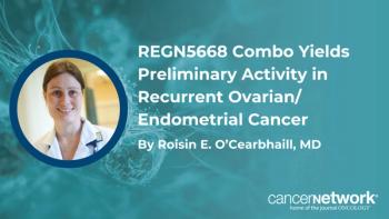 Roisin E. O’Cearbhaill, MD, discussed the MUC16×CD28 bispecific antibody REGN5668 in treating patients with recurrent ovarian or endometrial cancer.