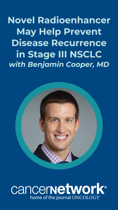 Benjamin Cooper, MD, spoke with CancerNetwork® about the mechanism of JNJ-1900, an investigational nanoparticle radioenhancer, as a treatment for patients with unresectable stage III non–small cell lung cancer as part of the phase 2 CONVERGE trial (NCT06667908).
