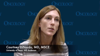Courtney DiNardo, MD, MSCE, on Enasidenib Plus Azacitidine in Newly Diagnosed AML