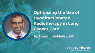 In a presentation at the 2026 ACRO Summit, Pranshu Mohindra, MD, reviewed the treatment planning process for hypofractionated radiation in lung cancer.