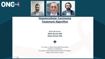 Tanios S. Bekaii-Saab, MD, and the Oncology Brothers presenting slides