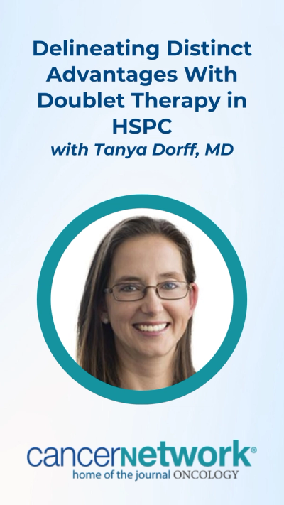 Tanya Dorff, MD, discussed findings from her presentation comparing doublet and triplet regimens among patients with hormone-sensitive prostate cancer within a Medical Crossfire session held at the New York GU Cancers Congress.