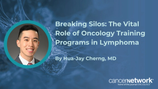 Hua-Jay Cherng, MD, described the “threefold” benefits of taking part in training programs among junior investigators in lymphoma.