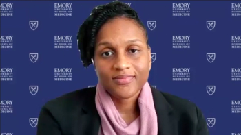 Breast oncologist Jade E. Jones, MD, says she tries to send patients with BRCA-mutant HR-positive TNBC to clinical trials that use PARP inhibitors. 