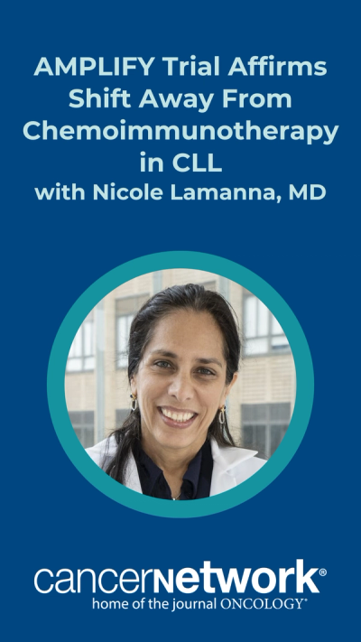 During a visit to Columbia University Herbert Comprehensive Cancer Center, CancerNetwork® spoke with Nicole Lamanna, MD, about the implications of the phase 3 AMPLIFY trial (NCT03836261) showing improved efficacy with acalabrutinib (Calquence) plus venetoclax (Venclexta) vs standard of care among patients with chronic lymphocytic leukemia (CLL).