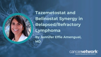 Jennifer Effie Amengual, MD, detailed a clinical trial evaluating the dual epigenetic combination of tazemetostat and belinostat to treat T-cell lymphomas.