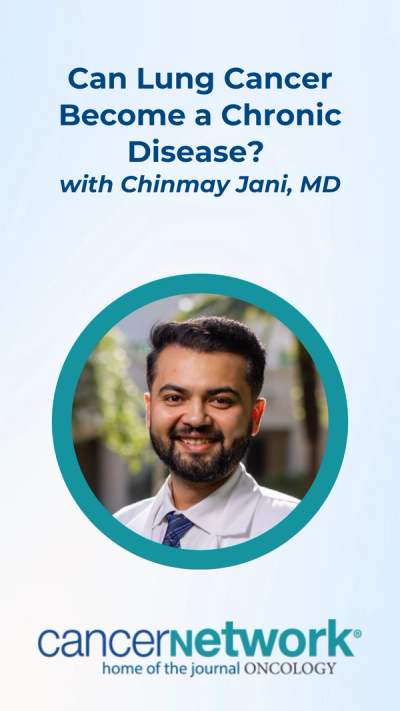 Chinmay Jani, MD, joined CancerNetwork® in the studio to discuss ongoing work dedicated to overcoming immunotherapy resistance and harnessing novel biomarkers to elevate the quality of care for patients with lung cancer.
