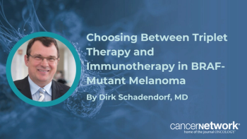 Choosing Between Triplet Therapy and Immunotherapy in BRAF-Mutant Melanoma