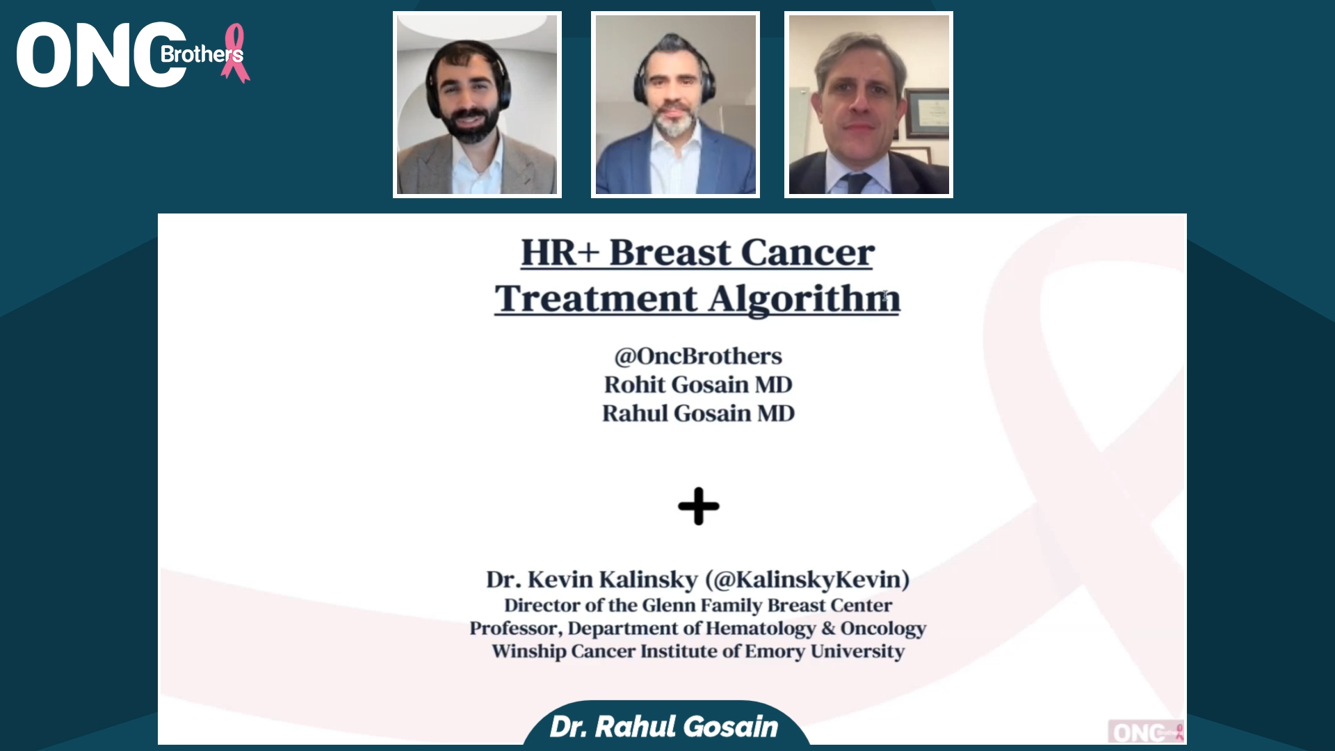 3 experts in this video