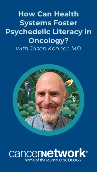 Jason Konner, MD, highlighted the importance of expanding provider education to better guide post-journey patient conversations.