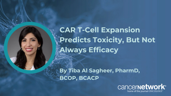 Tiba Al Sagheer, PharmD, BCOP, BCACP, said CAR T-cell expansion signals toxicity risk differently across cilta-cel and ide-cel.
