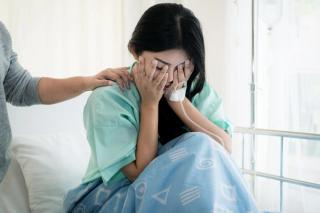 young person with cancer