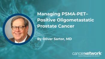 Oliver Sartor, MD highlighted SBRT, hormonal therapy, and the PSMA-DC regimen for patients with biochemical recurrence and PSMA-PET–positive disease.