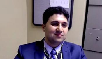 Milad Baradaran, PhD, DABR, outlines the design of Mobetron as an option for administering intraoperative radiation therapy in pancreatic cancer care.