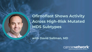 At SOHO 2026, David Sallman, MD, explained why ofirnoflast produced responses across MDS subtypes, including in a patient with TP53-mutant disease.