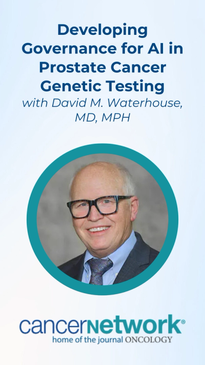 David M. Waterhouse, MD, MPH, discussed findings from a chart review analysis, contextualized by a need to improve prostate cancer testing rates in the US.
