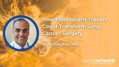 Sunil Singhal, MD, explained how a fluorescent dye technology helps surgeons see and remove tumors more completely.