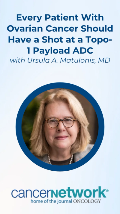 Ursula A. Matulonis, MD, explained why she believes topoisomerase 1 payloads warrant consideration even after 5 or 6 prior lines of treatment.