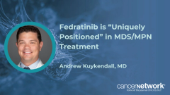 Fedratinib may target various proliferative pathways in MDS/MPN that other current standards of care miss, according to Andrew Kuykendall, MD.