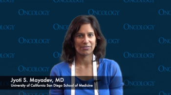 Jyoti S. Mayadev, MD, on Atezolizumab for Locally Advanced, Node-Positive Cervical Cancer