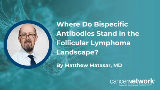 Matthew Matasar, MD, highlighted key phase 3 studies seeking to elucidate the clinical benefit of chemotherapy-free regimens in follicular lymphoma.