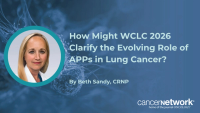 Partnering with subspecialities like ophthalmology and dermatology may be critical for nurse practitioners in lung cancer, according to Beth Sandy, CRNP.