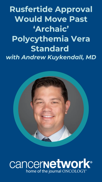 After the FDA granted priority review to rusfertide as a potential therapeutic option for patients with polycythemia vera, CancerNetwork® spoke with Andrew Kuykendall, MD, about what a potential FDA approval would mean for these patients.