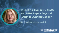 Ursula A. Matulonis, MD, surveyed the exploitable genetic changes driving the next wave of ovarian cancer trials, from CDK2 and WEE1 inhibitors to PARG inhibitors.
