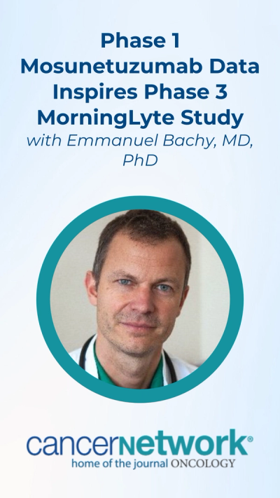 Bachy noted that the initiation of the phase 3 MorningLyte trial (NCT06284122) was directly inspired by the phase 1b results, expressing that the same mosunetuzumab regimen was being compared against conventional chemoimmunotherapy.