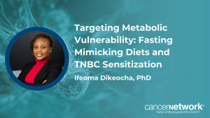 Targeting Metabolic Vulnerability: Fasting Mimicking Diets and TNBC Sensitization