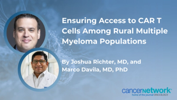 Experts discuss the roles that telemedicine and outpatient programs can play in increasing access to novel cellular therapies among those with multiple myeloma.
