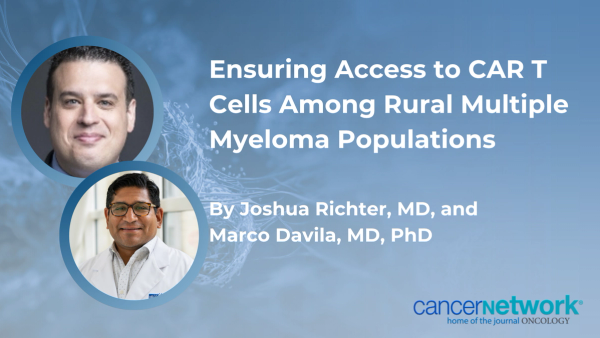 Experts discuss the roles that telemedicine and outpatient programs can play in increasing access to novel cellular therapies among those with multiple myeloma.