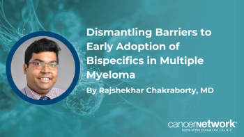 Education, REMS certification, and long-term management are key barriers to the widespread adoption of bispecific antibodies in the community setting.