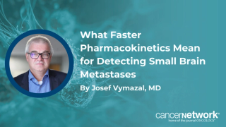 Josef Vymazal, MD, discussed how gadopiclenol’s pharmacokinetics may explain why delayed double-dose imaging outperformed delayed single-dose imaging for detecting brain metastases.