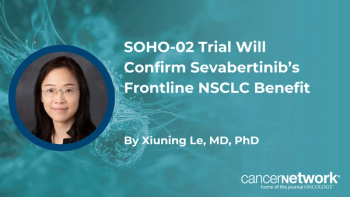 Xiuning Le, MD, PhD, discusses the confirmatory SOHO-02 trial needed to convert sevabertinib’s accelerated approval to full approval.